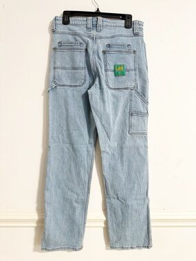 Lee x The Hundreds The Carpenter Light Wash Hemp Blend Utility Pants 32x32